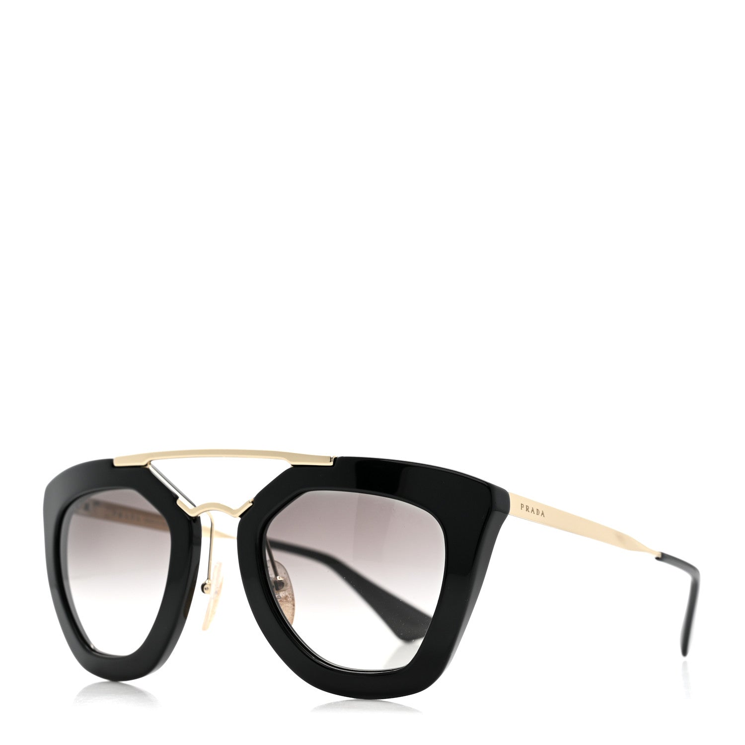 Prada Square Sunglasses — Black SPR 09Q