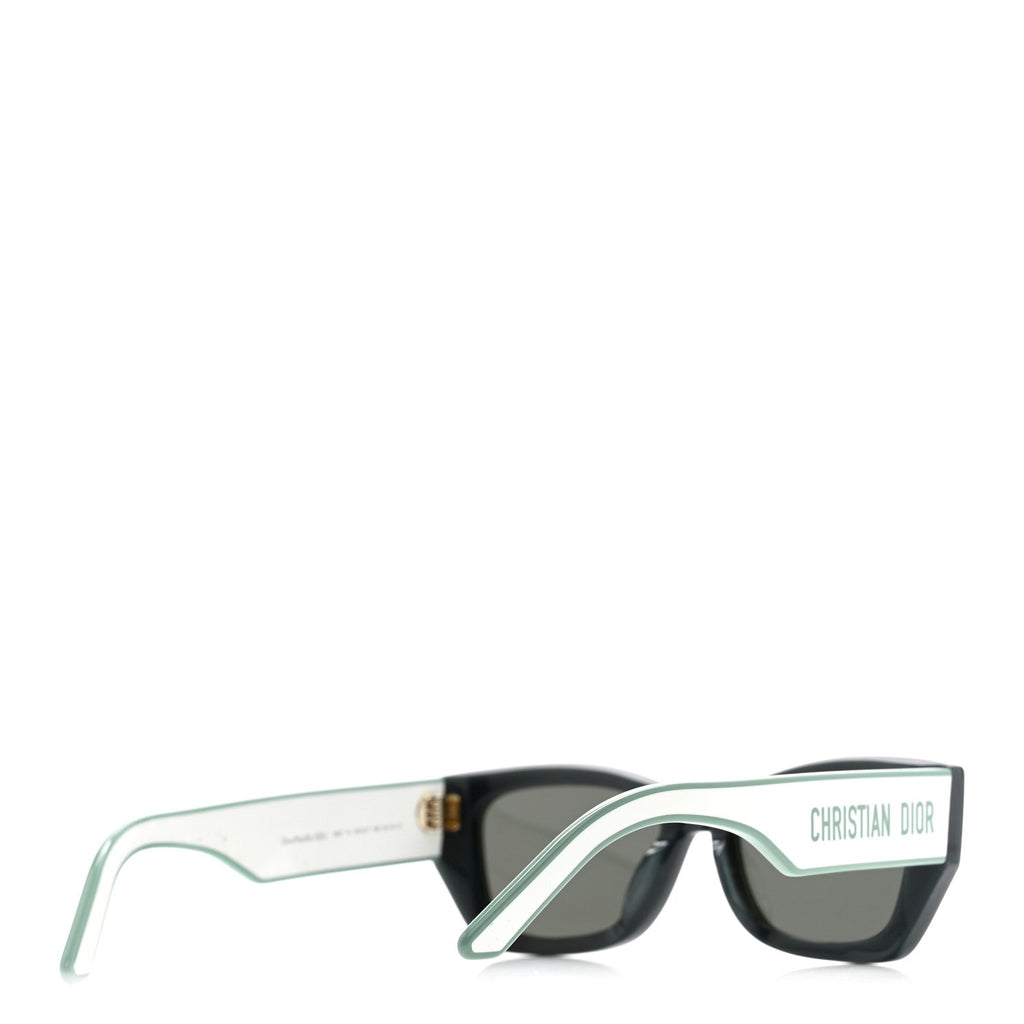 Dior Square Sunglasses — Green
