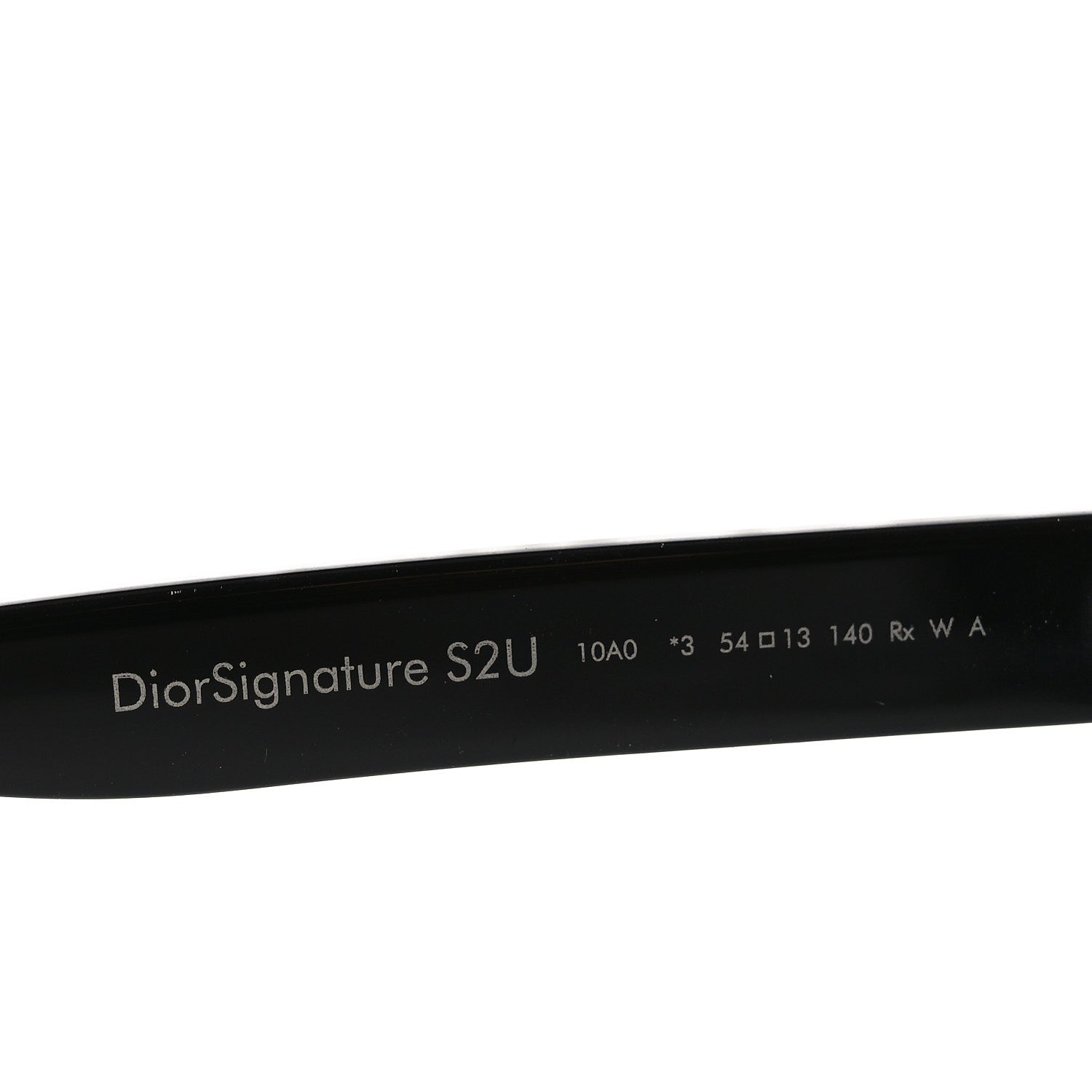 Dior Round Sunglasses — Black