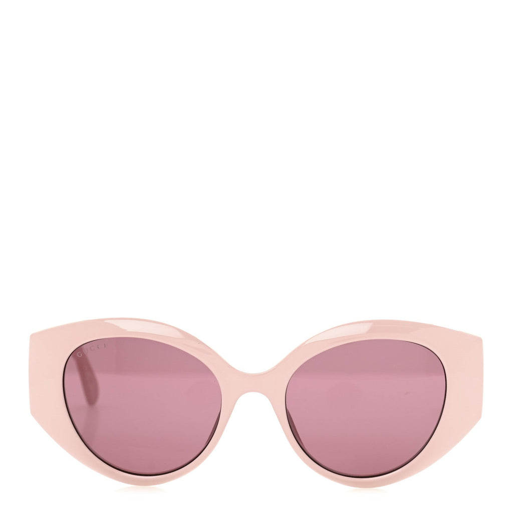 Gucci Cat-Eye Sunglasses — Pink GG0809S