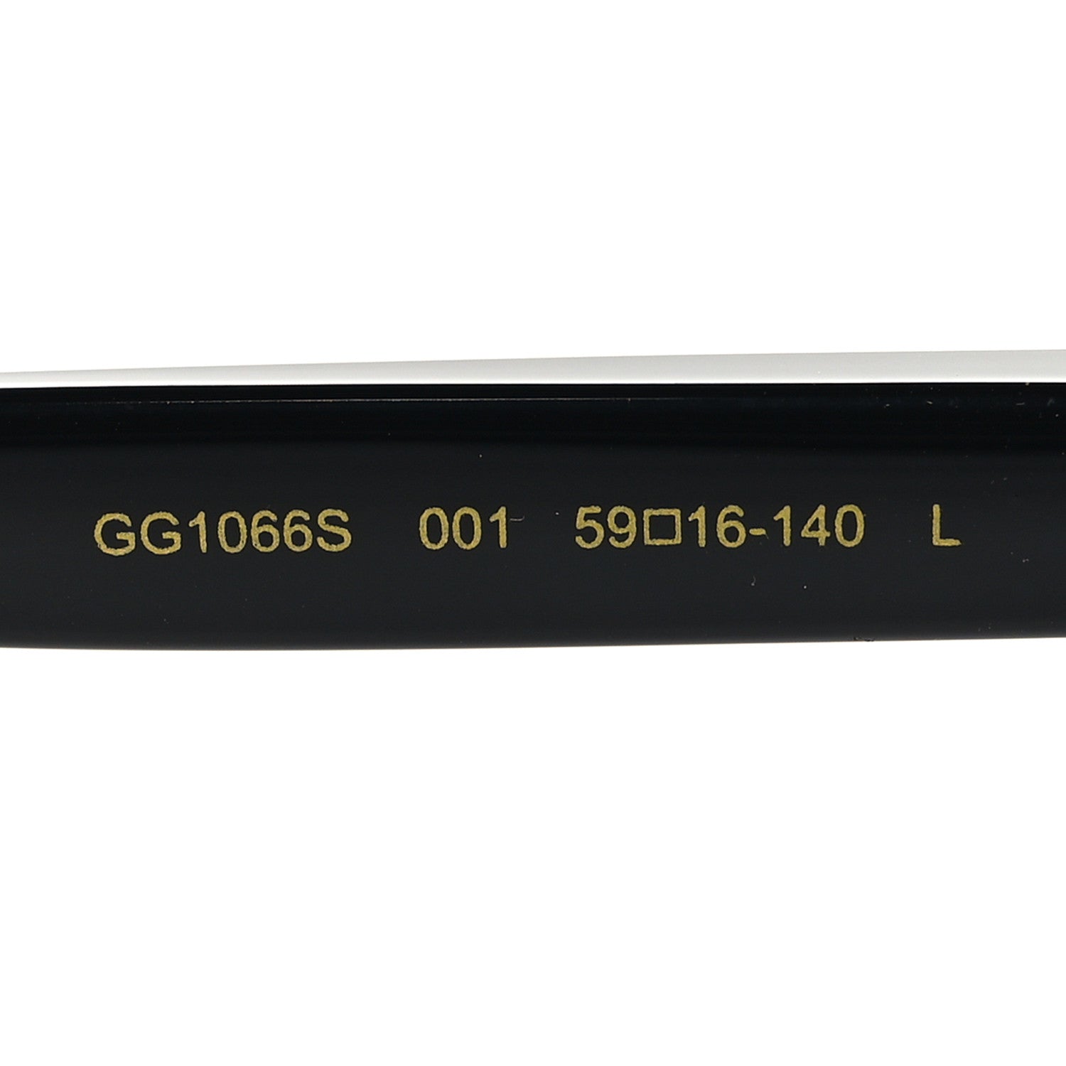 Gucci Square Sunglasses — Black GG1066S