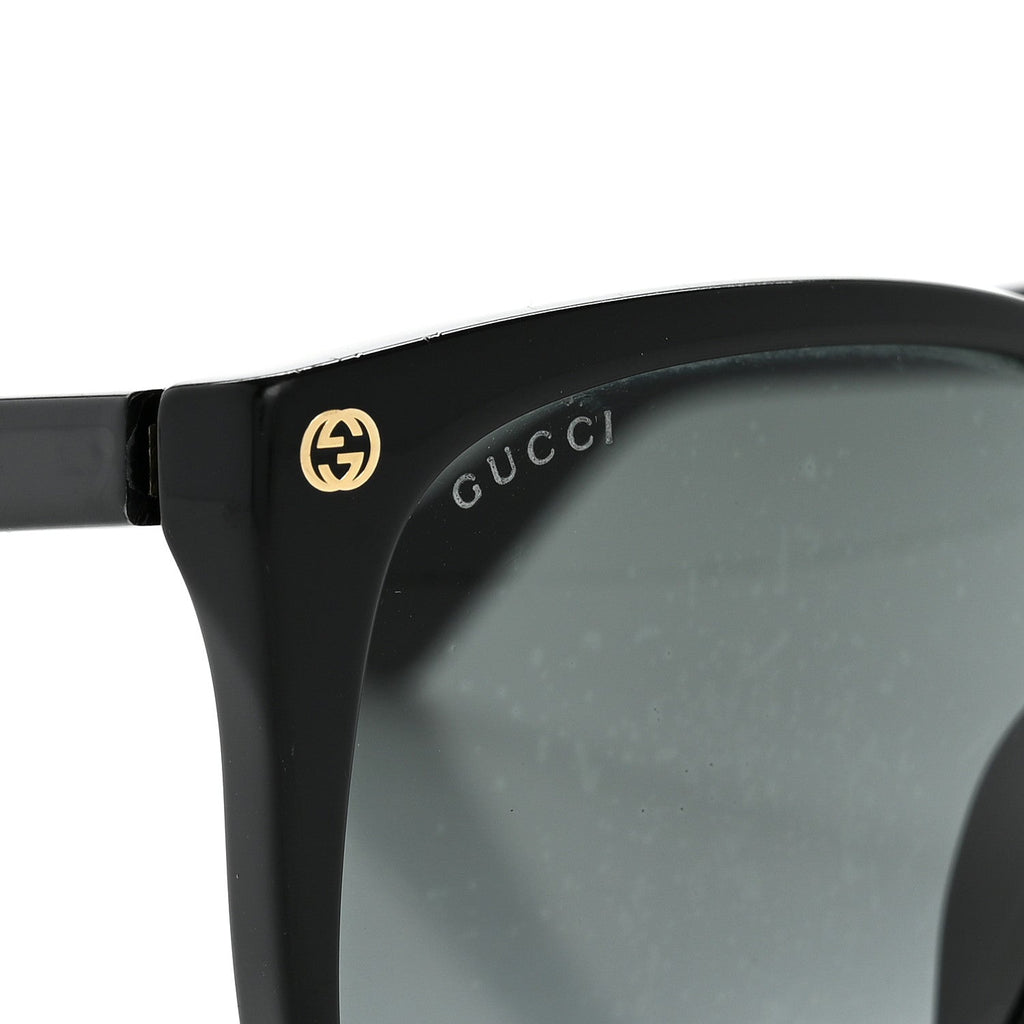 Gucci Square Sunglasses — Black GG0022S
