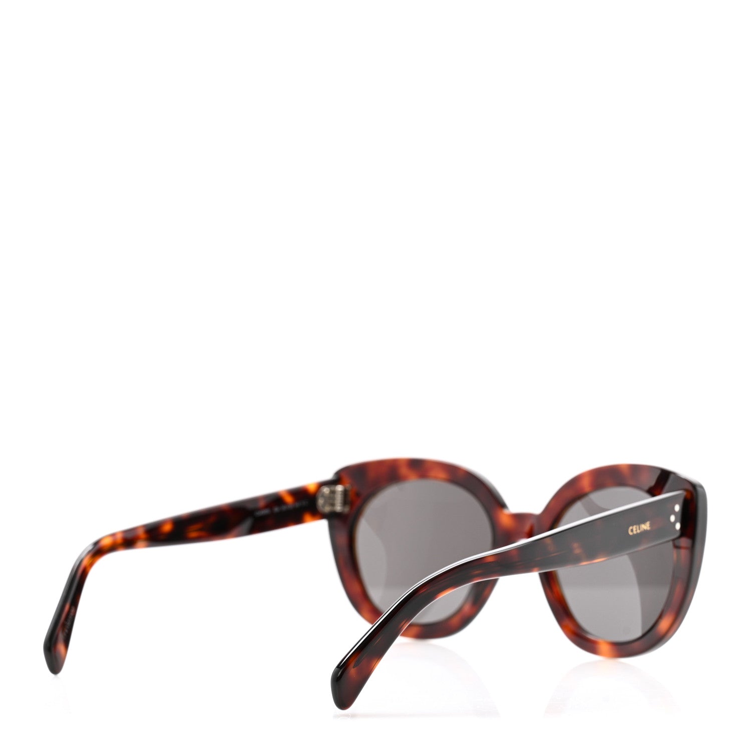 Celine Square Sunglasses — Tortoise