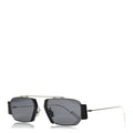 Dior Aviator Sunglasses — Silver