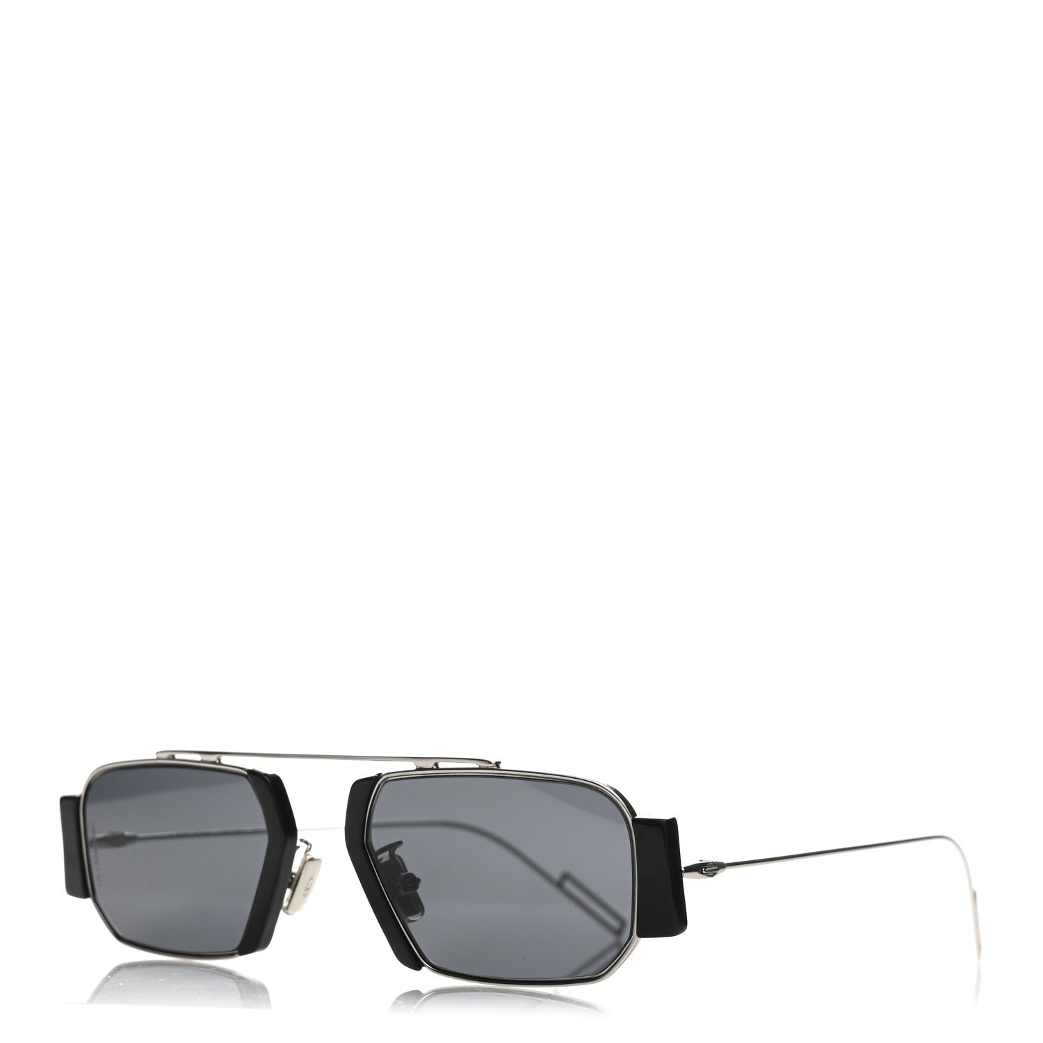 Dior Aviator Sunglasses — Silver