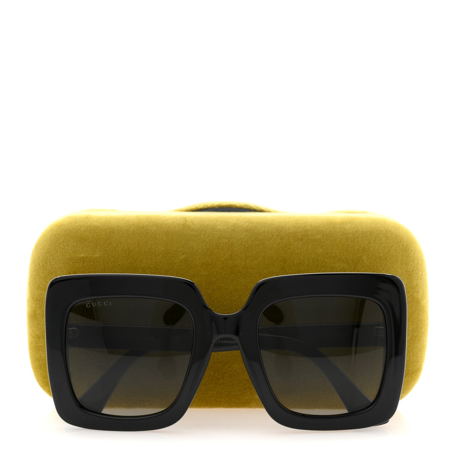 Gucci Square Sunglasses — Black GG0328S