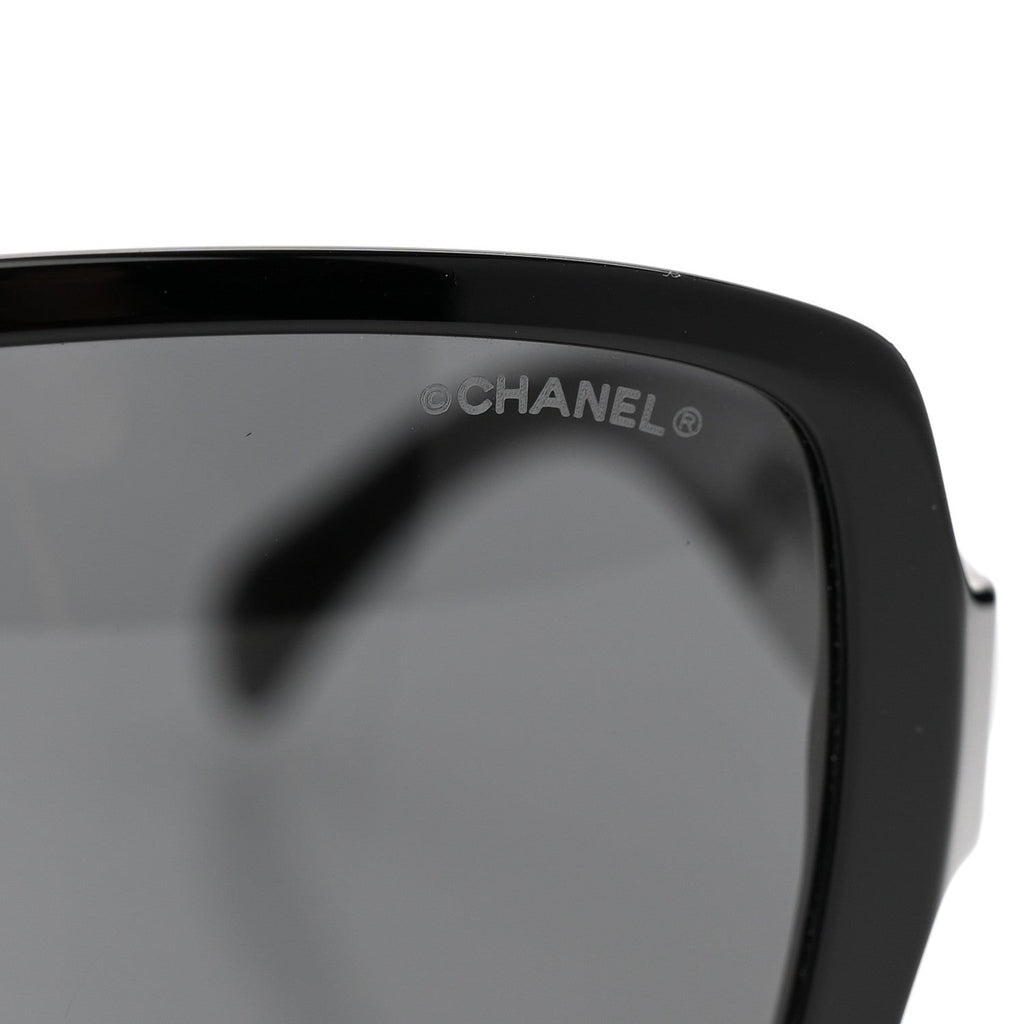 Chanel Square Sunglasses — Black 5408-A