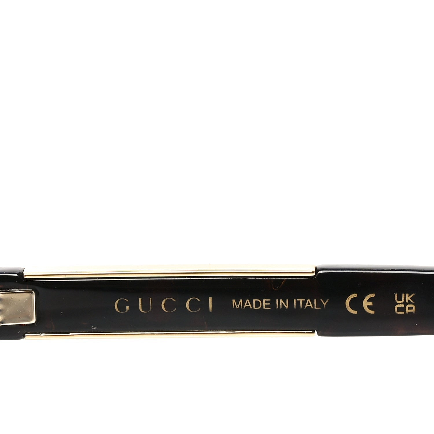 Gucci Oversized Square Sunglasses — Havana GG1189S