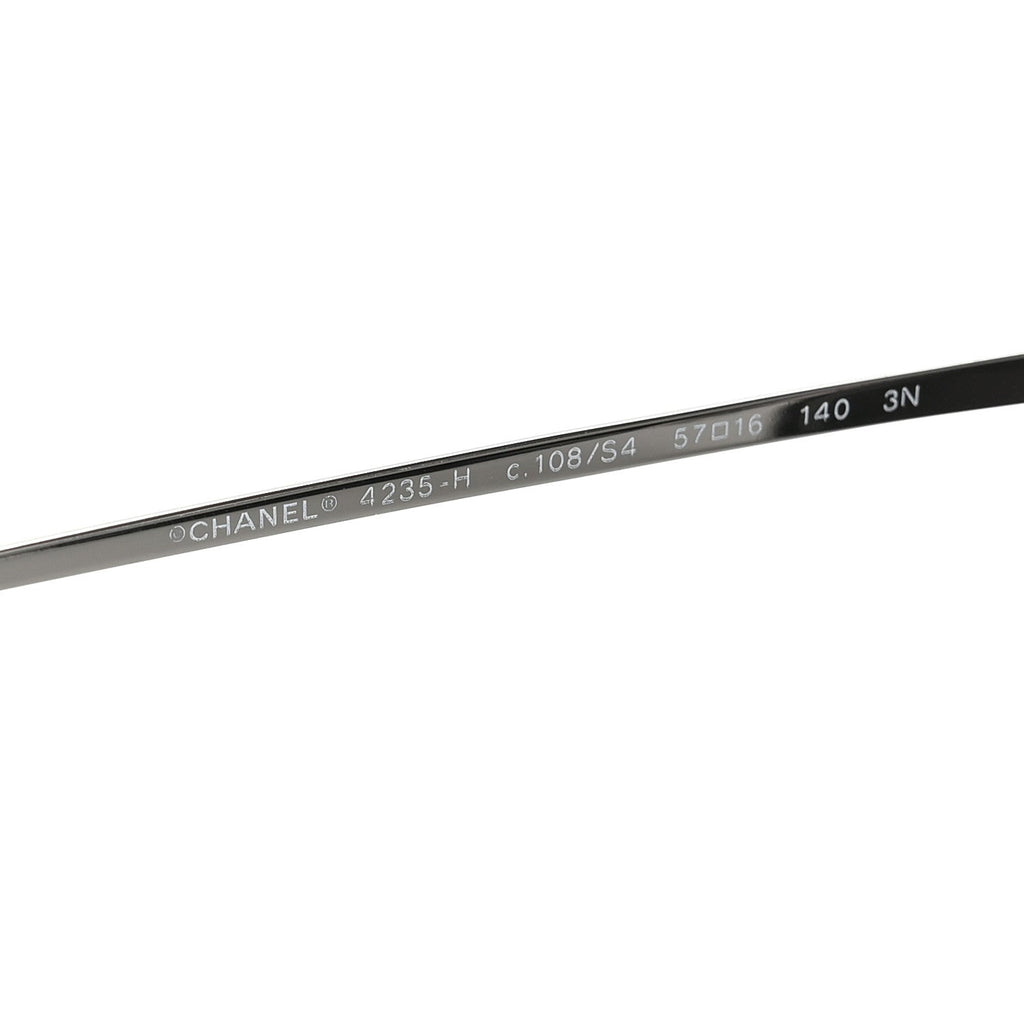 Chanel Square Sunglasses — Grey 4235-H