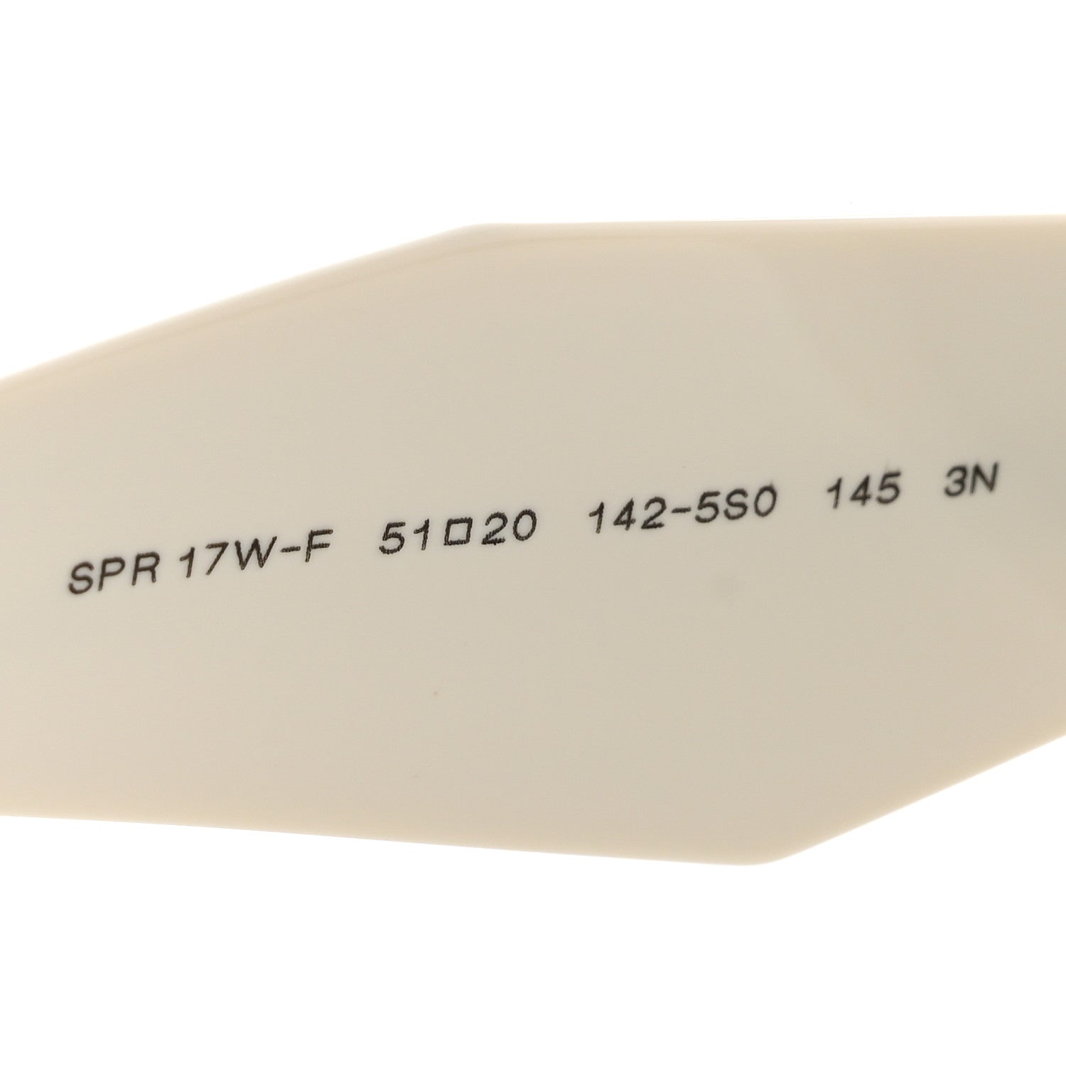 Prada Square Sunglasses — White SPR 17W
