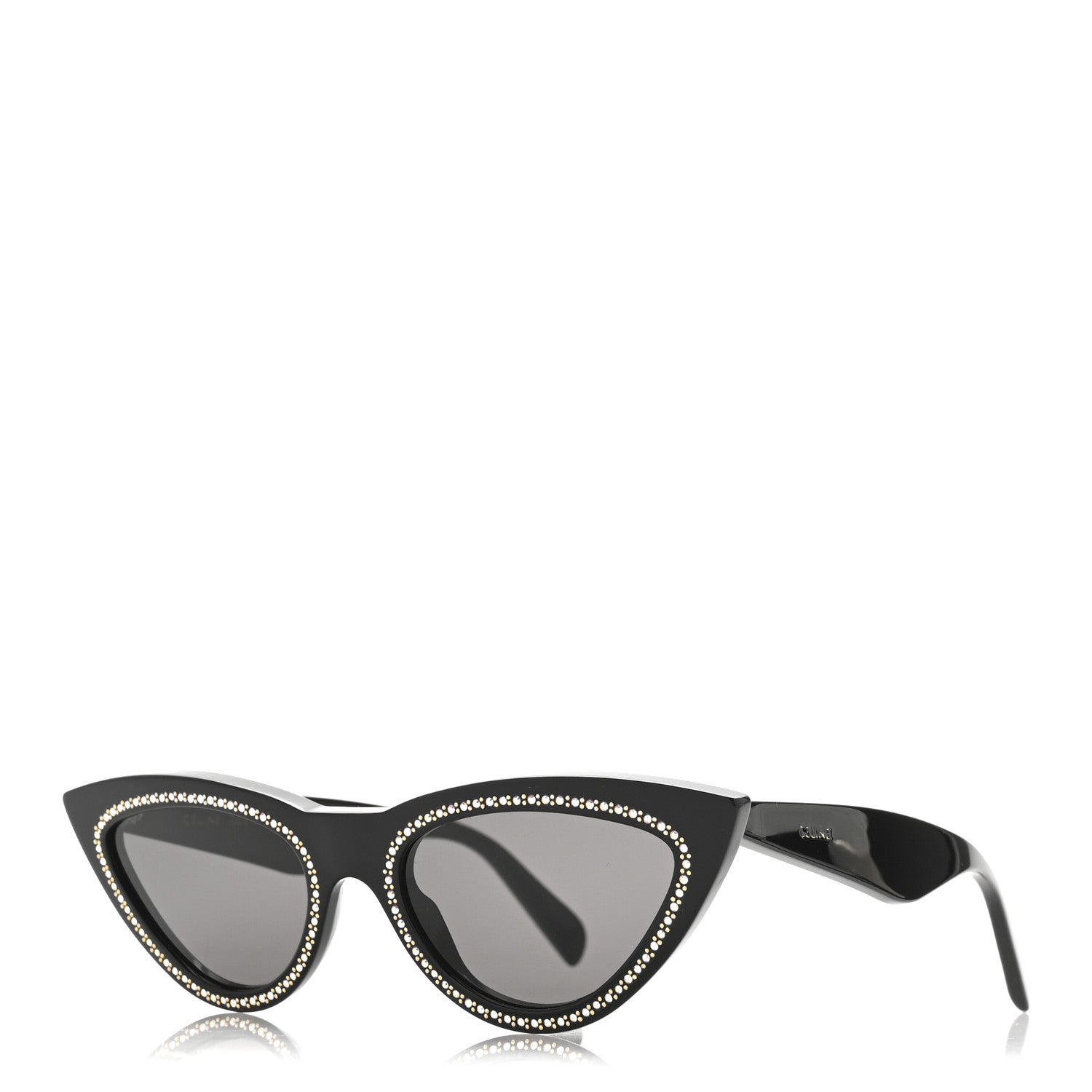 Celine Cat-Eye Sunglasses — Crystal
