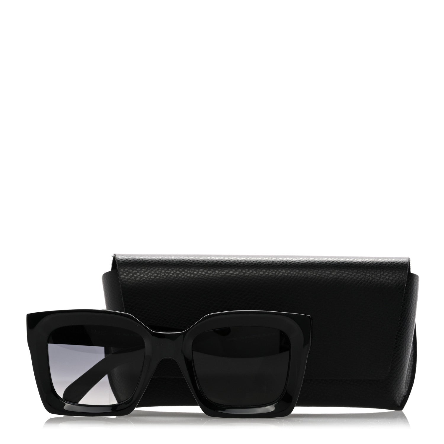 Celine Square Sunglasses — Black