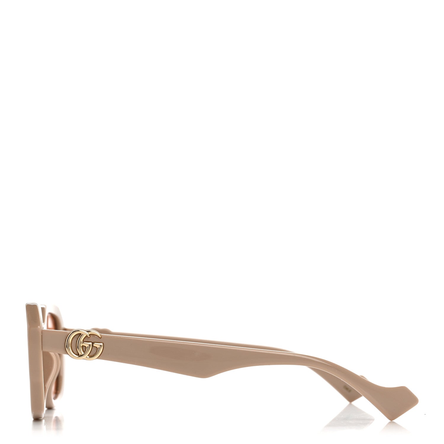 Gucci Rectangle Sunglasses — Beige GG1535S