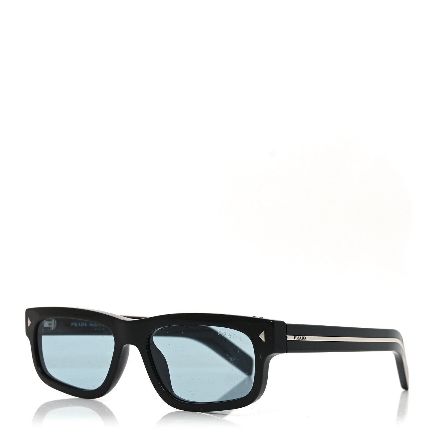 Prada Square Sunglasses — Black