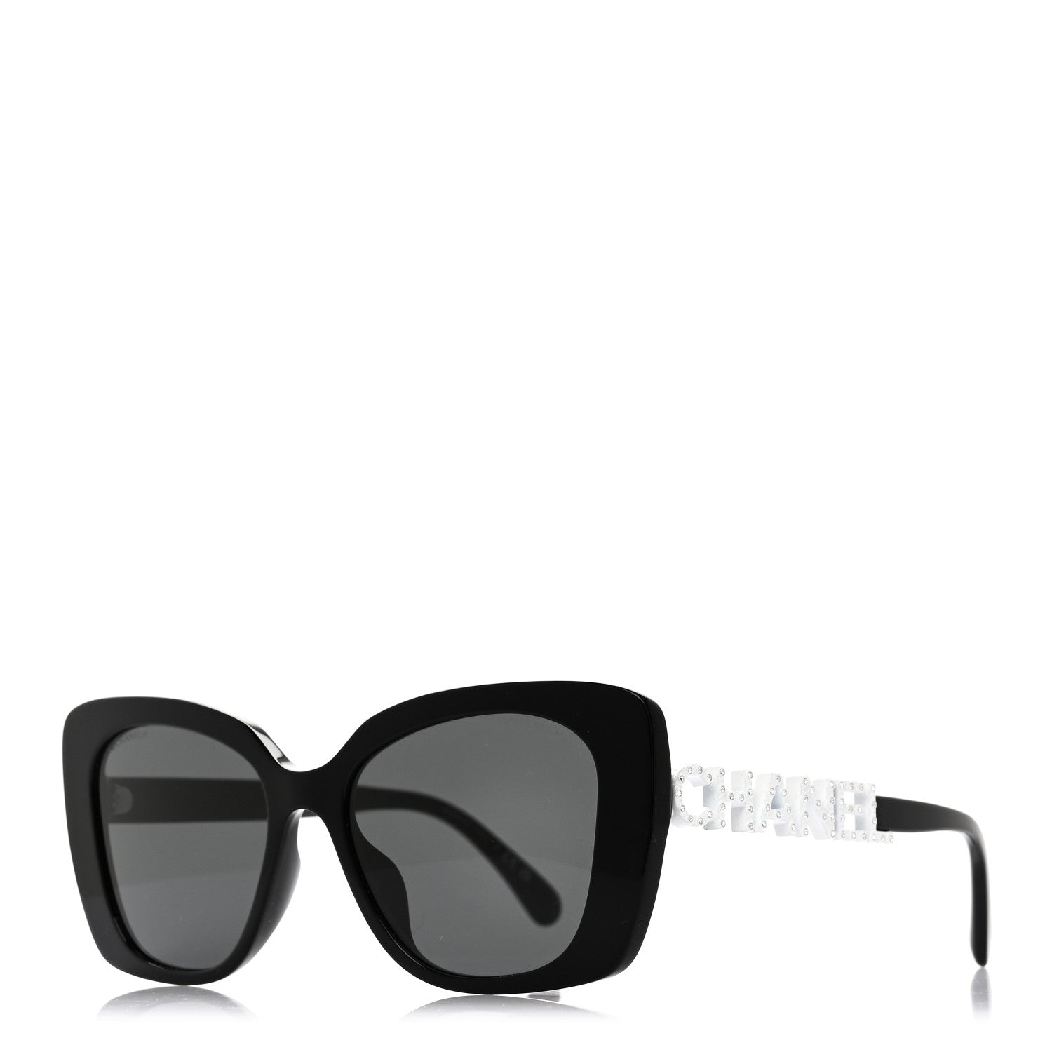 Chanel Square Sunglasses — Black 5422-B