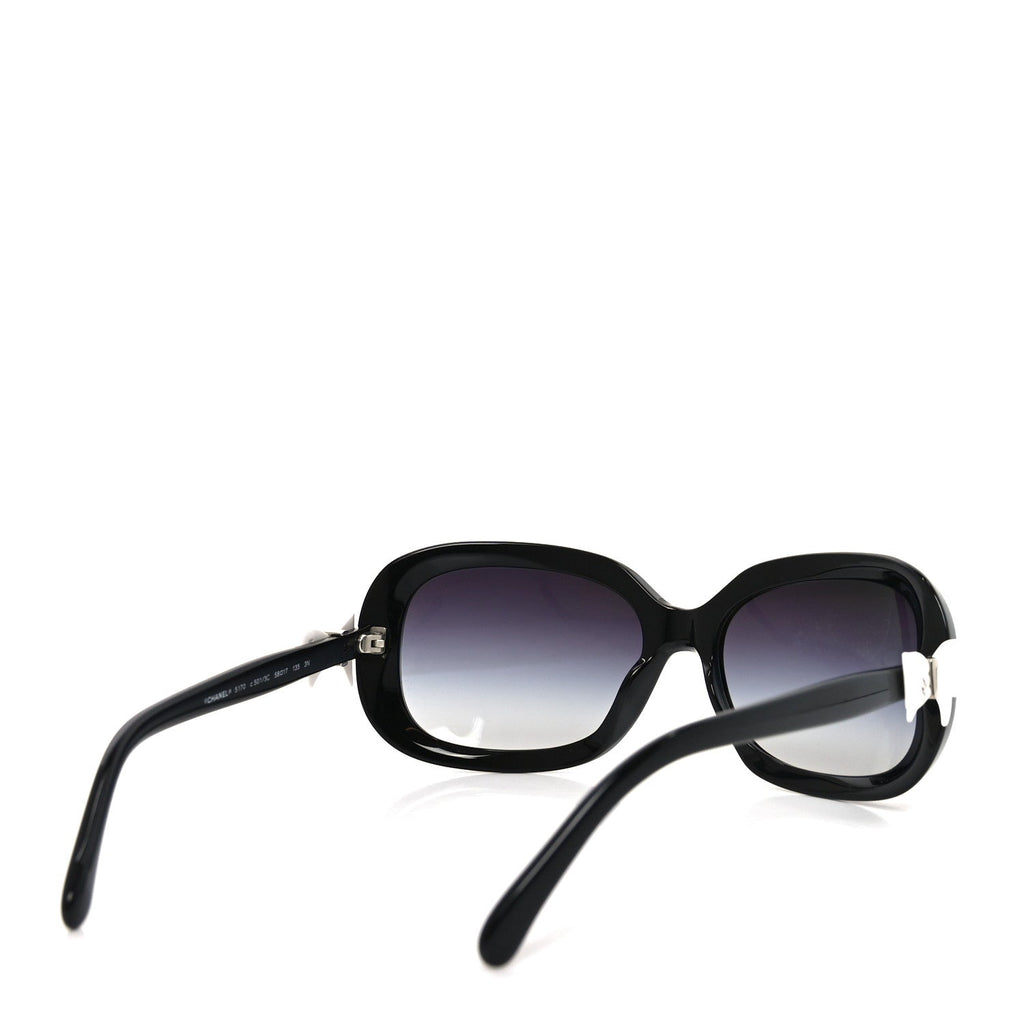 Chanel Square Sunglasses — Black