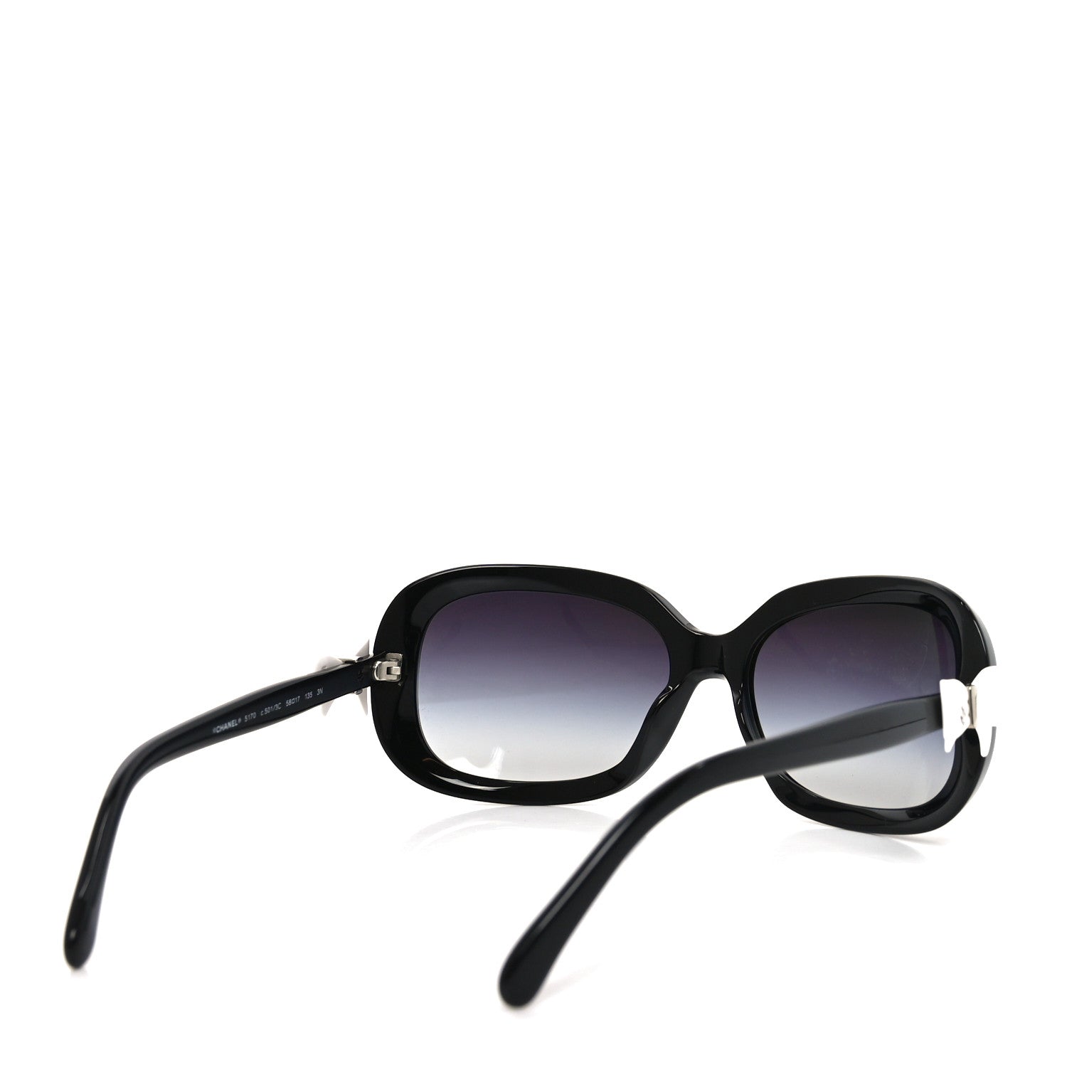 Chanel Square Sunglasses — Black