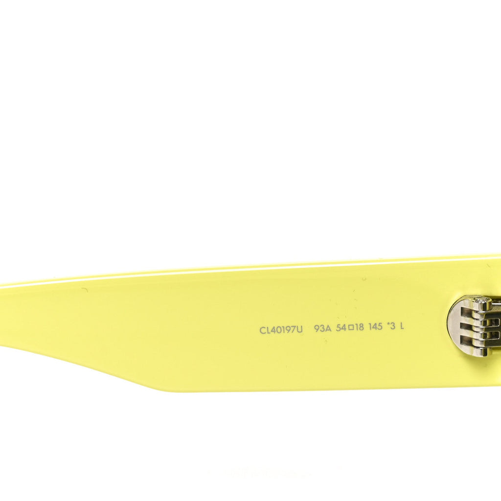 Celine Cat-Eye Sunglasses — Green