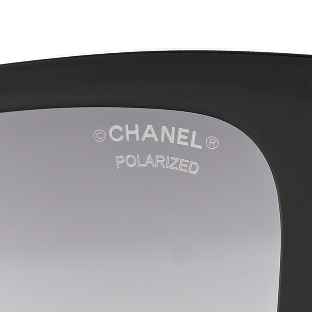Chanel Square Sunglasses — Black