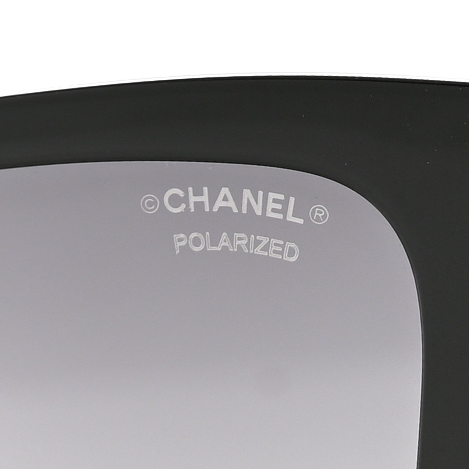 Chanel Square Sunglasses — Black
