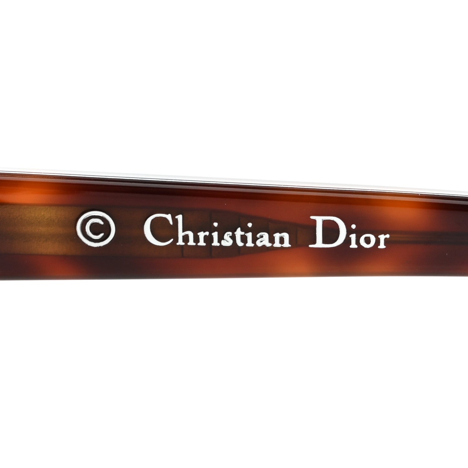 Dior Square Sunglasses — Havana