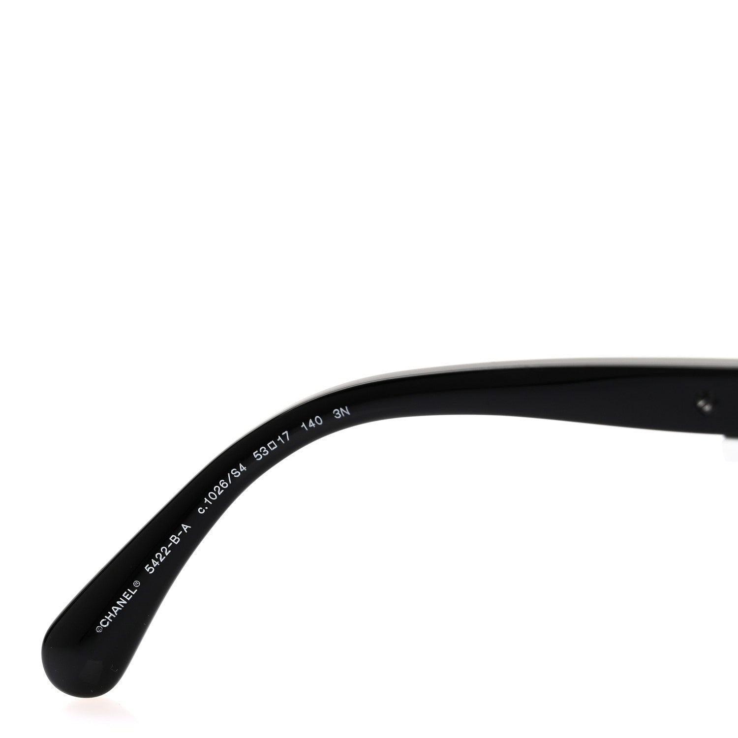 Chanel Square Sunglasses — Black 5422-B