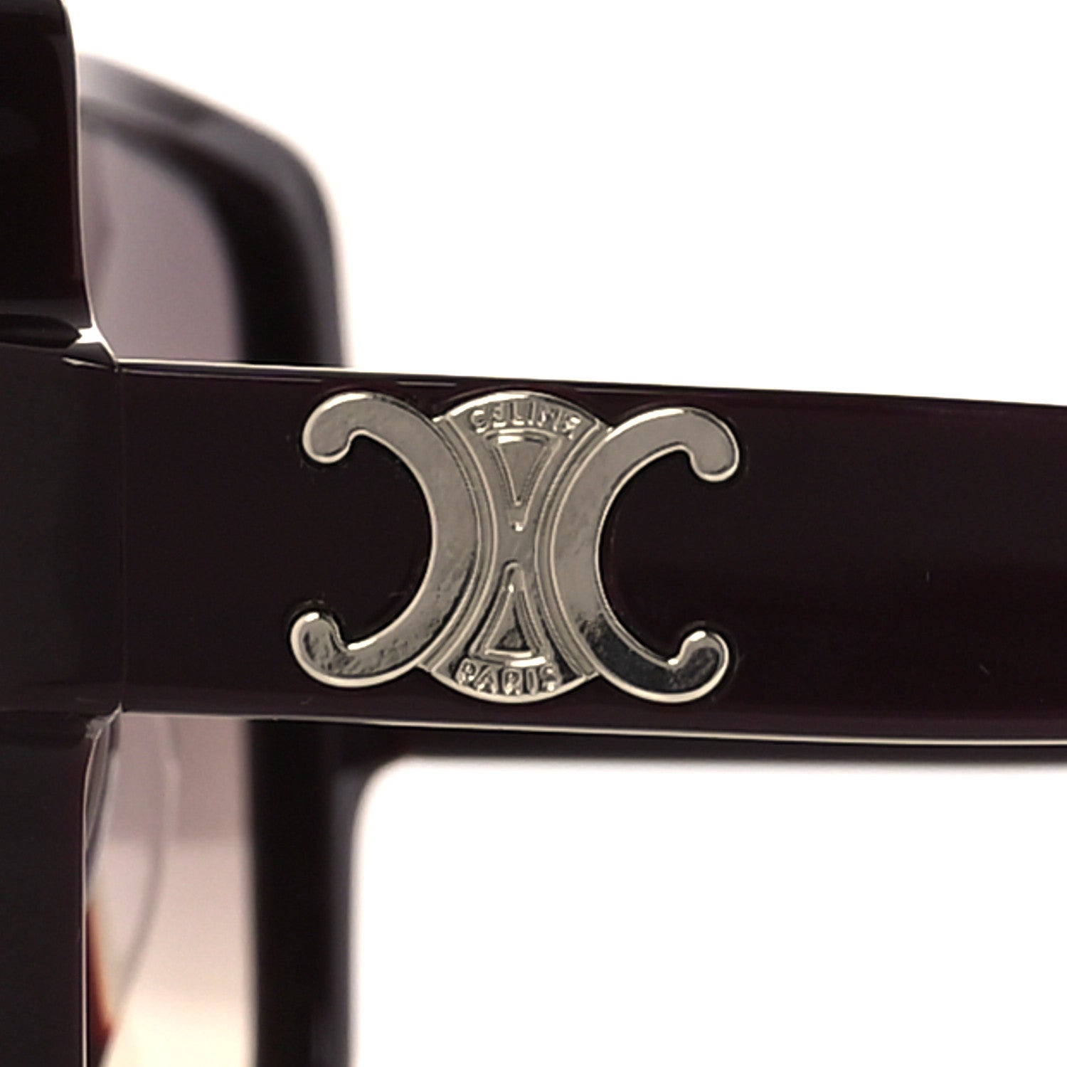 Celine Square Sunglasses — Black
