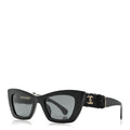 Chanel Cat-Eye Sunglasses — Black