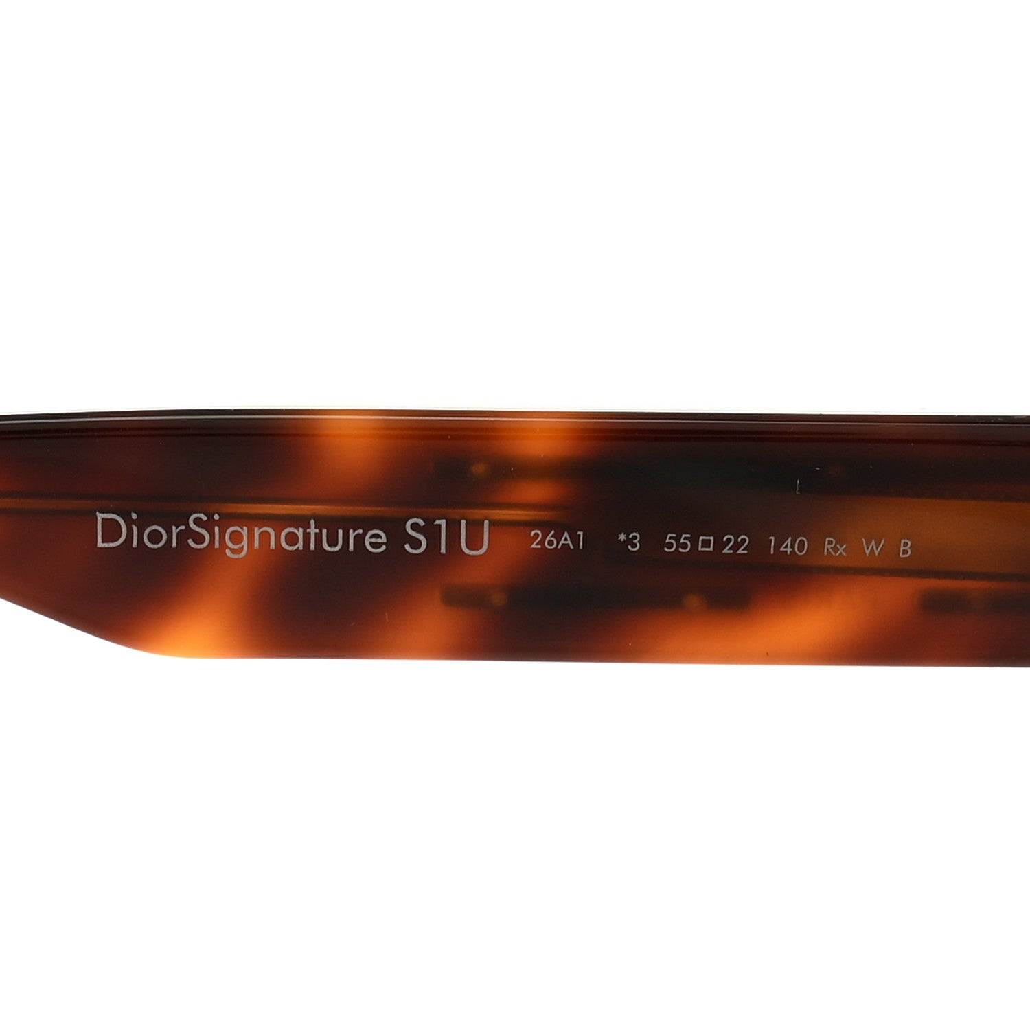 Dior Square Sunglasses — Tortoise