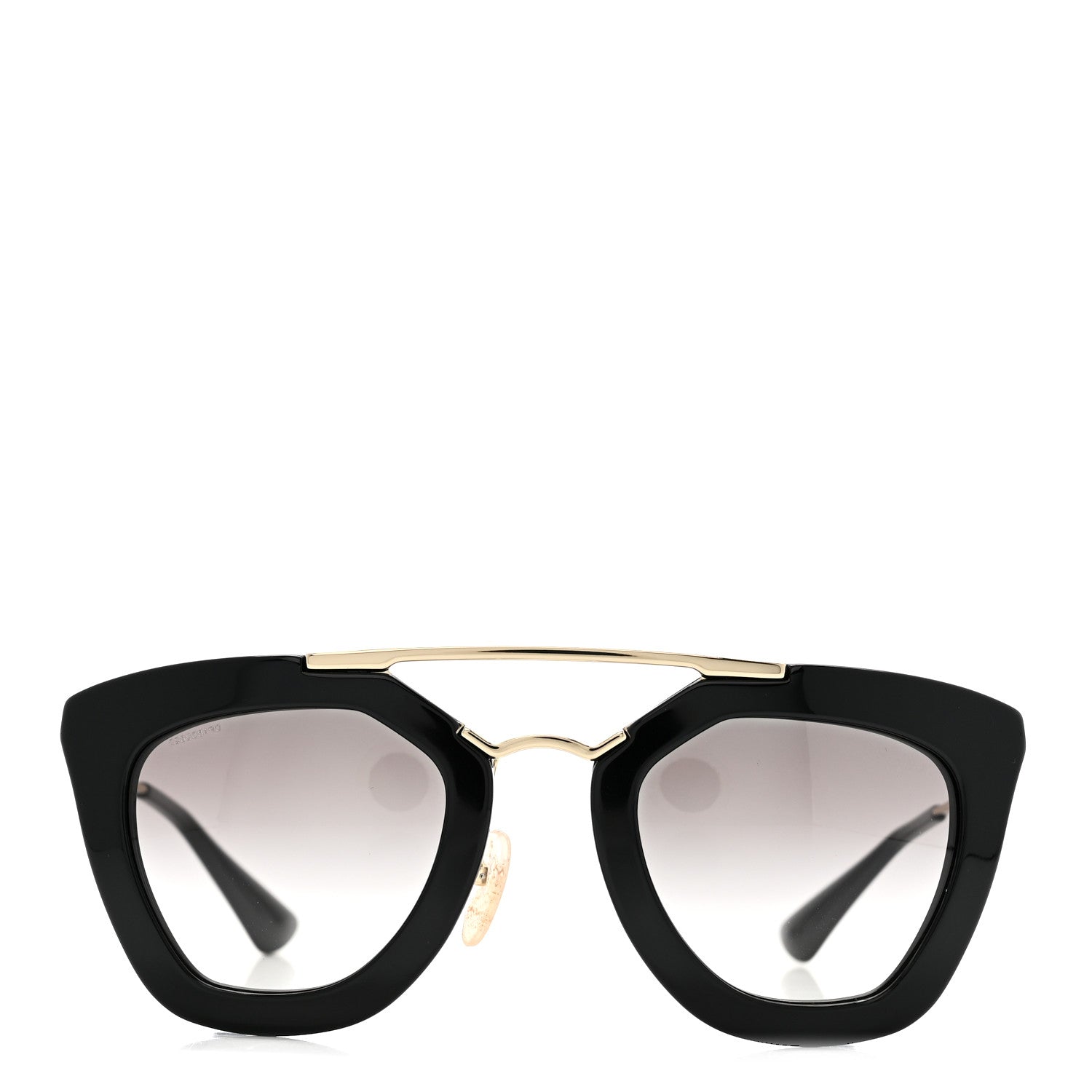 Prada Square Sunglasses — Black SPR 09Q
