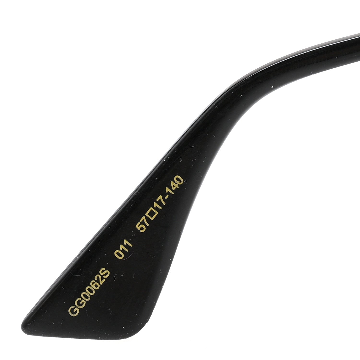 Gucci Aviator Sunglasses — Black GG0062S