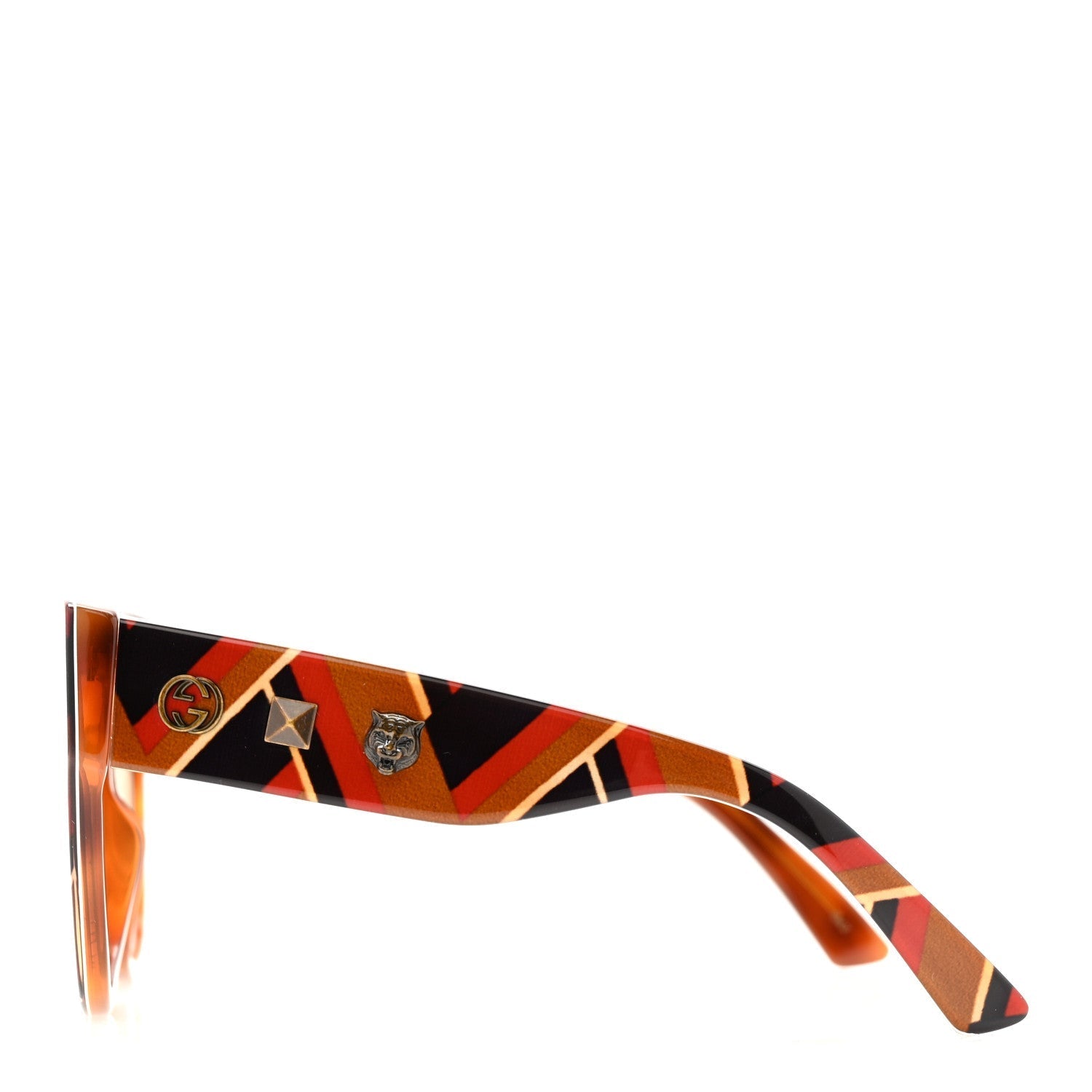 Gucci Square Sunglasses — Red GG0059S