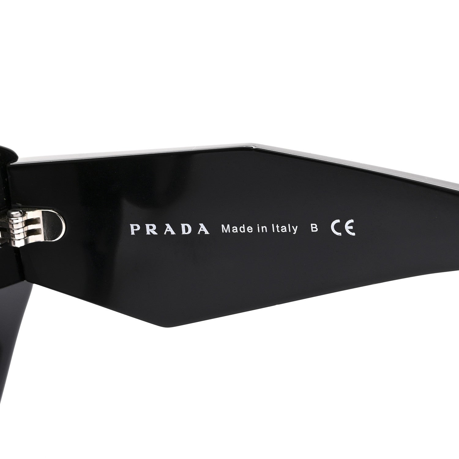 Prada Square Sunglasses — Black SPR 07Y