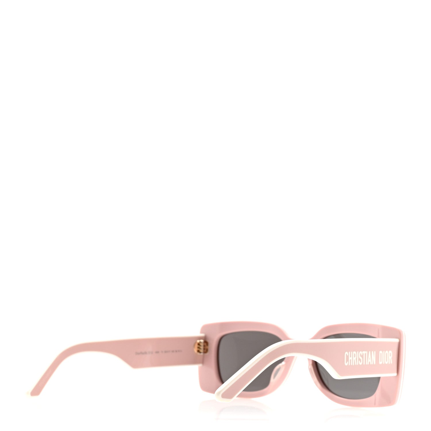 Dior Square Sunglasses — Pink