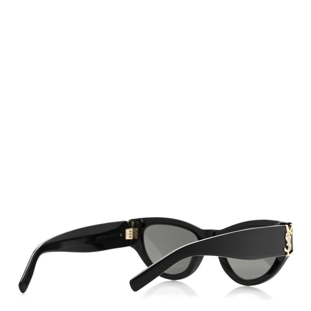 Saint Laurent Cat-Eye Sunglasses — Black