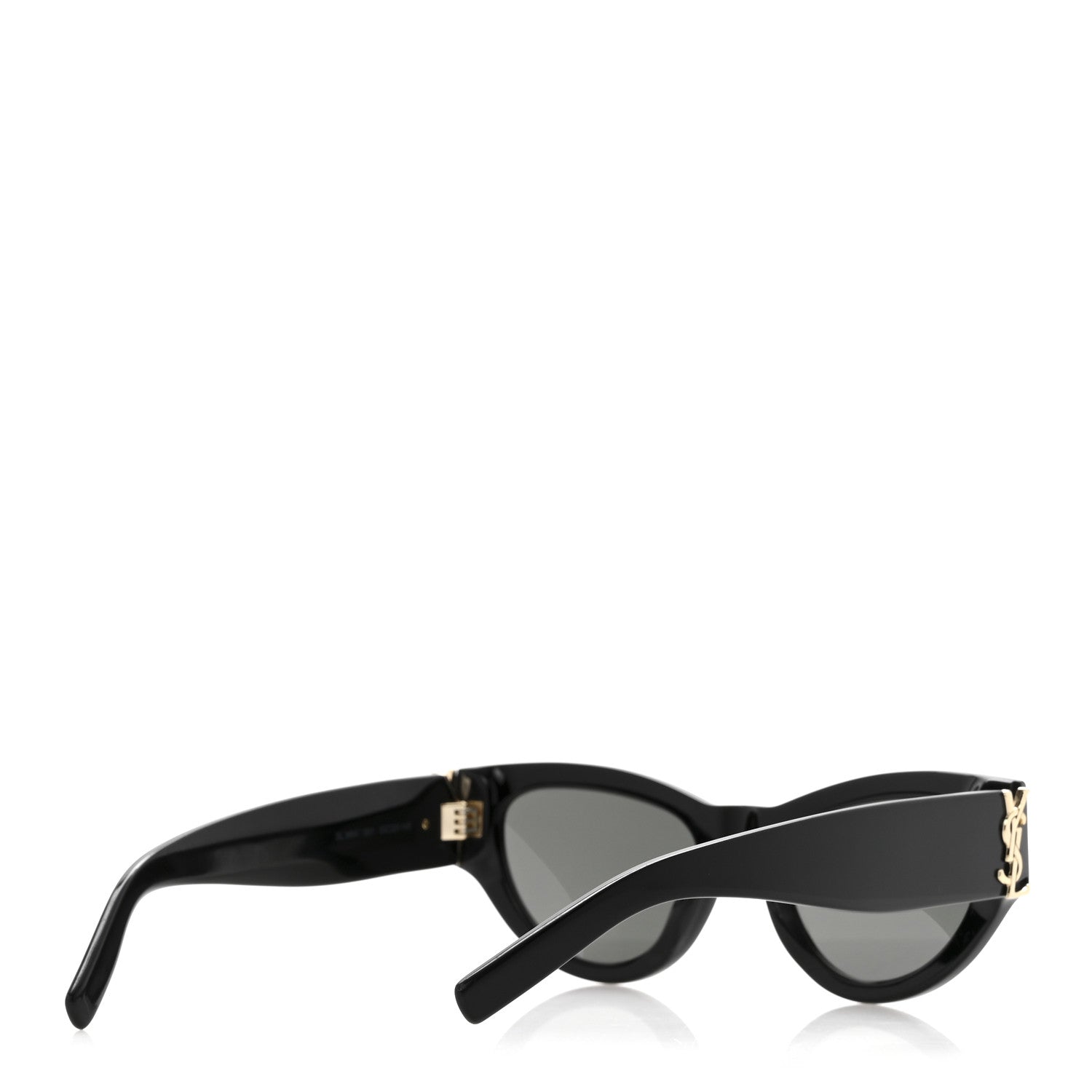 Saint Laurent Cat-Eye Sunglasses — Black