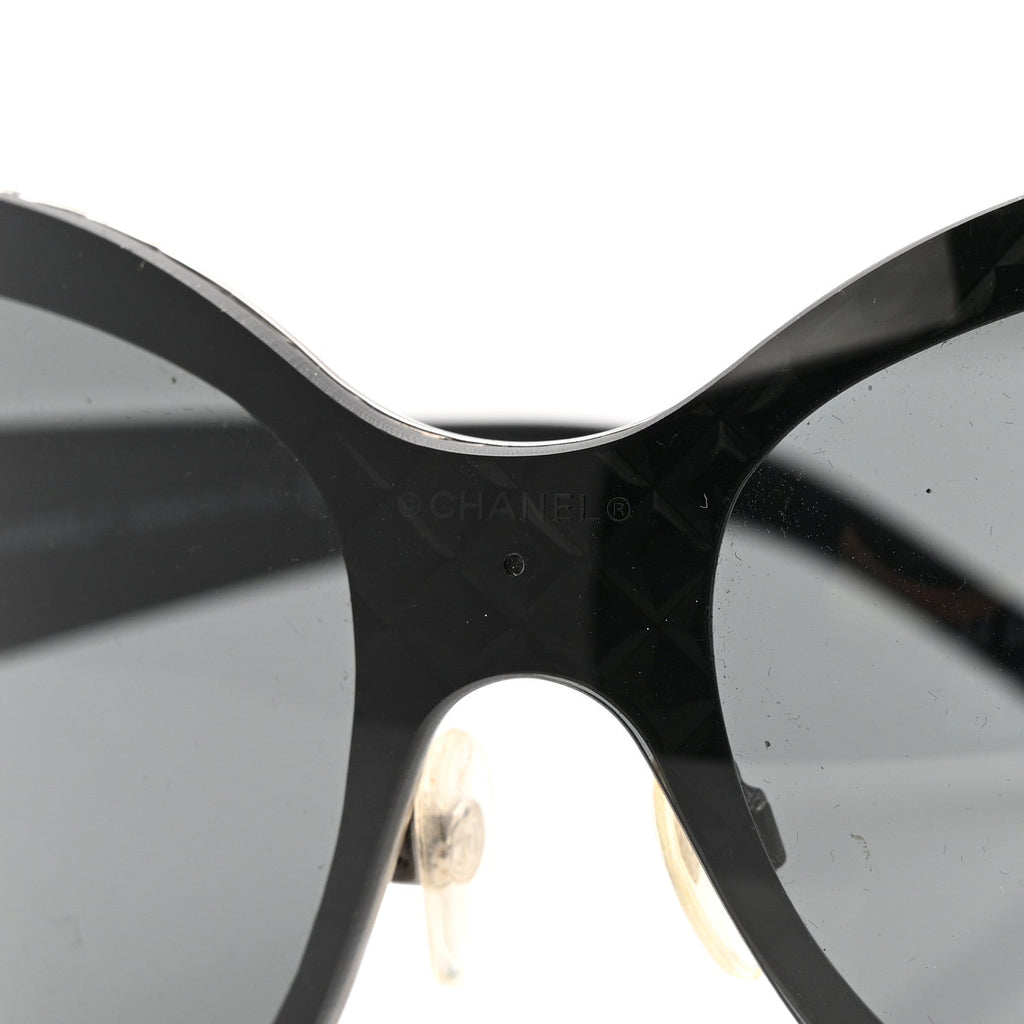 Chanel Square Sunglasses — Black