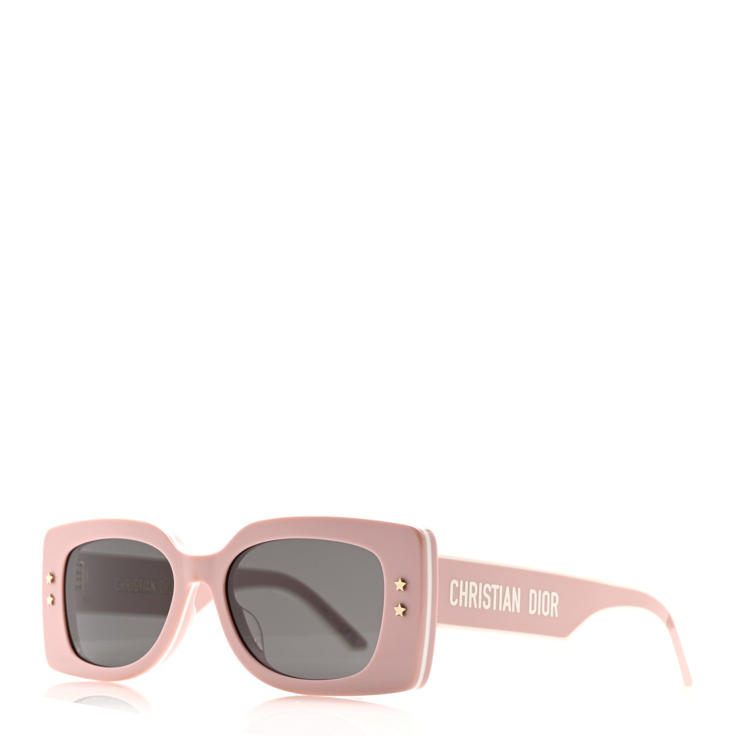 Dior Square Sunglasses — Pink