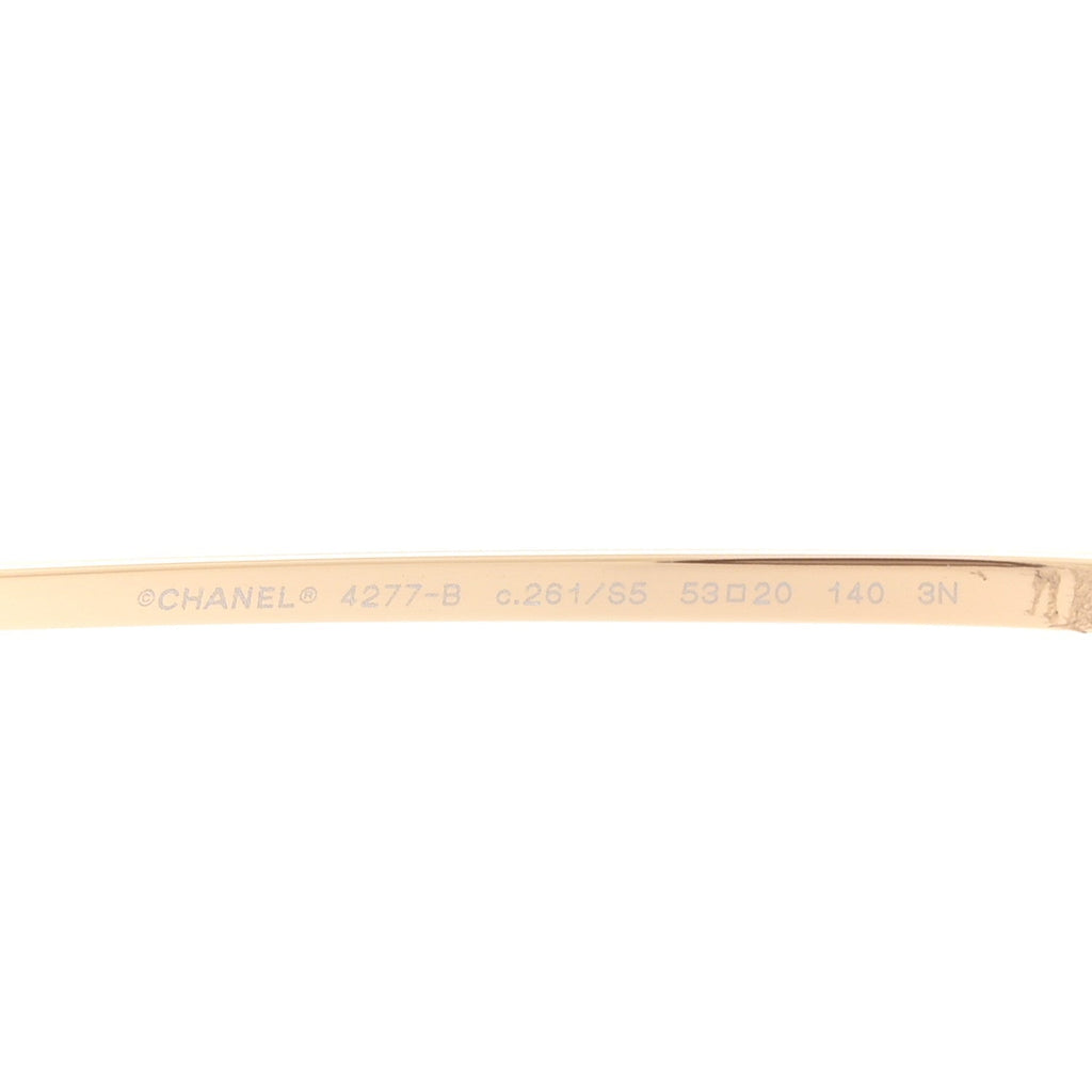 Chanel Square Sunglasses — Brown 4277-B