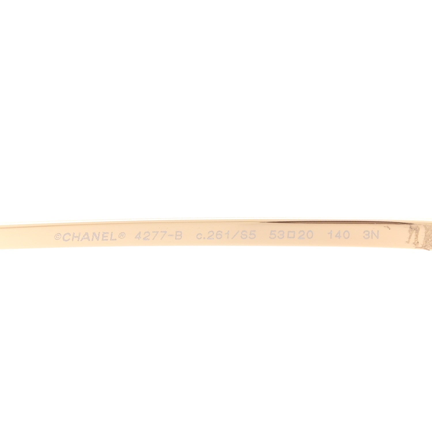 Chanel Square Sunglasses — Brown 4277-B