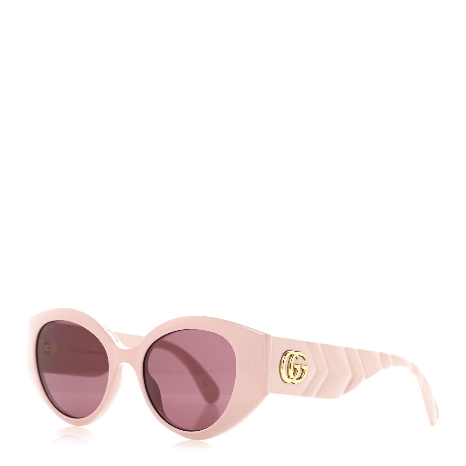 Gucci Cat-Eye Sunglasses — Pink GG0809S