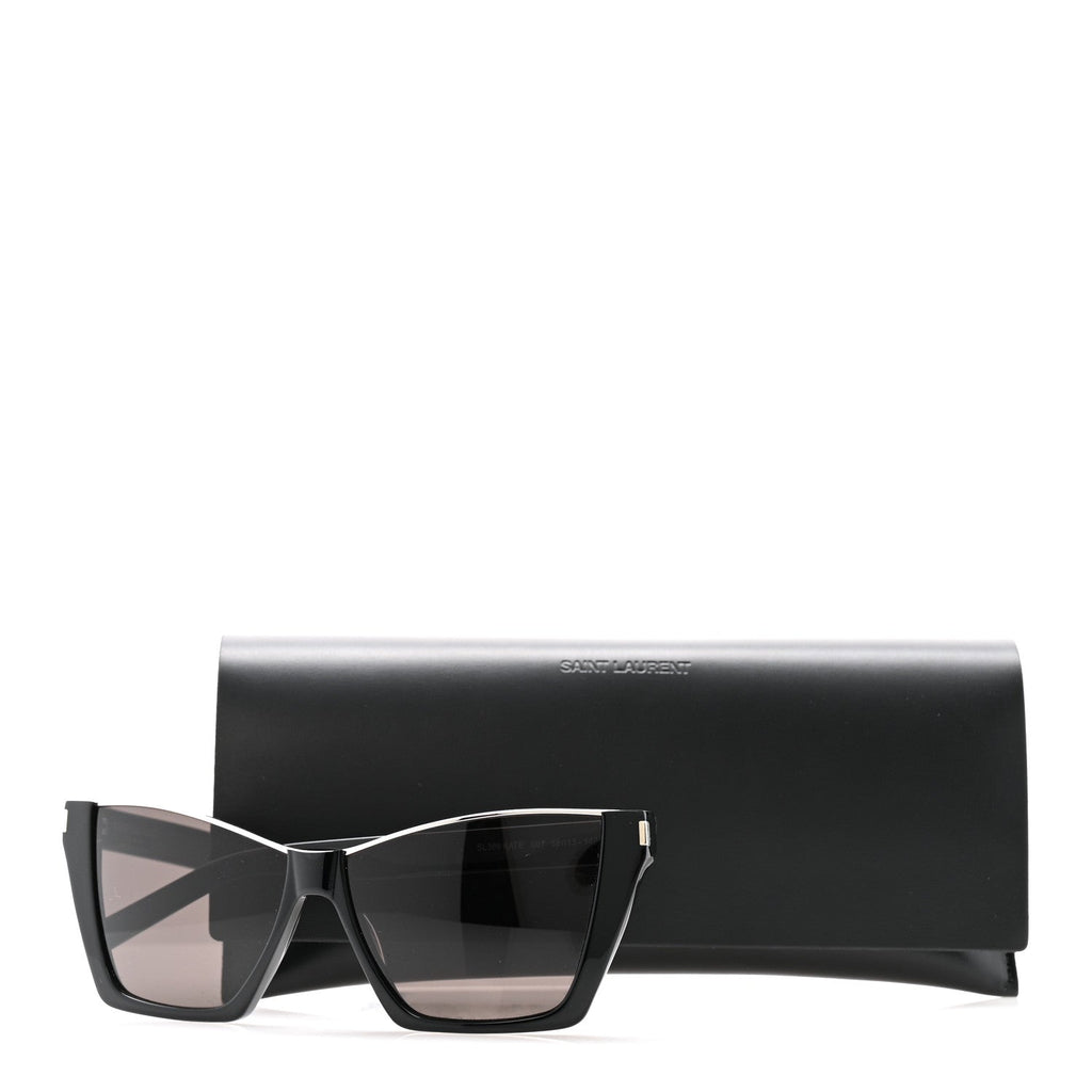 Saint Laurent Cat-Eye Sunglasses — Black SL369