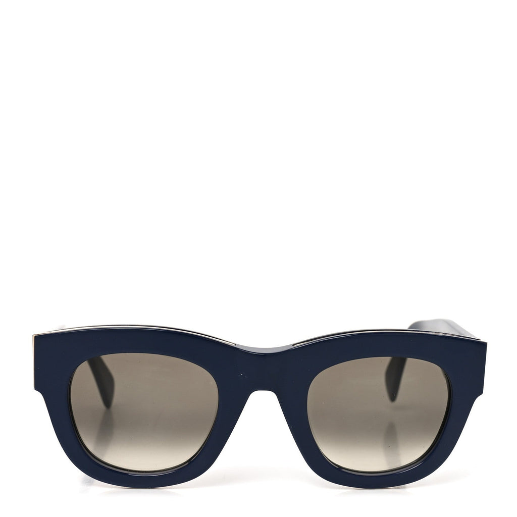 Celine Square Sunglasses — Blue