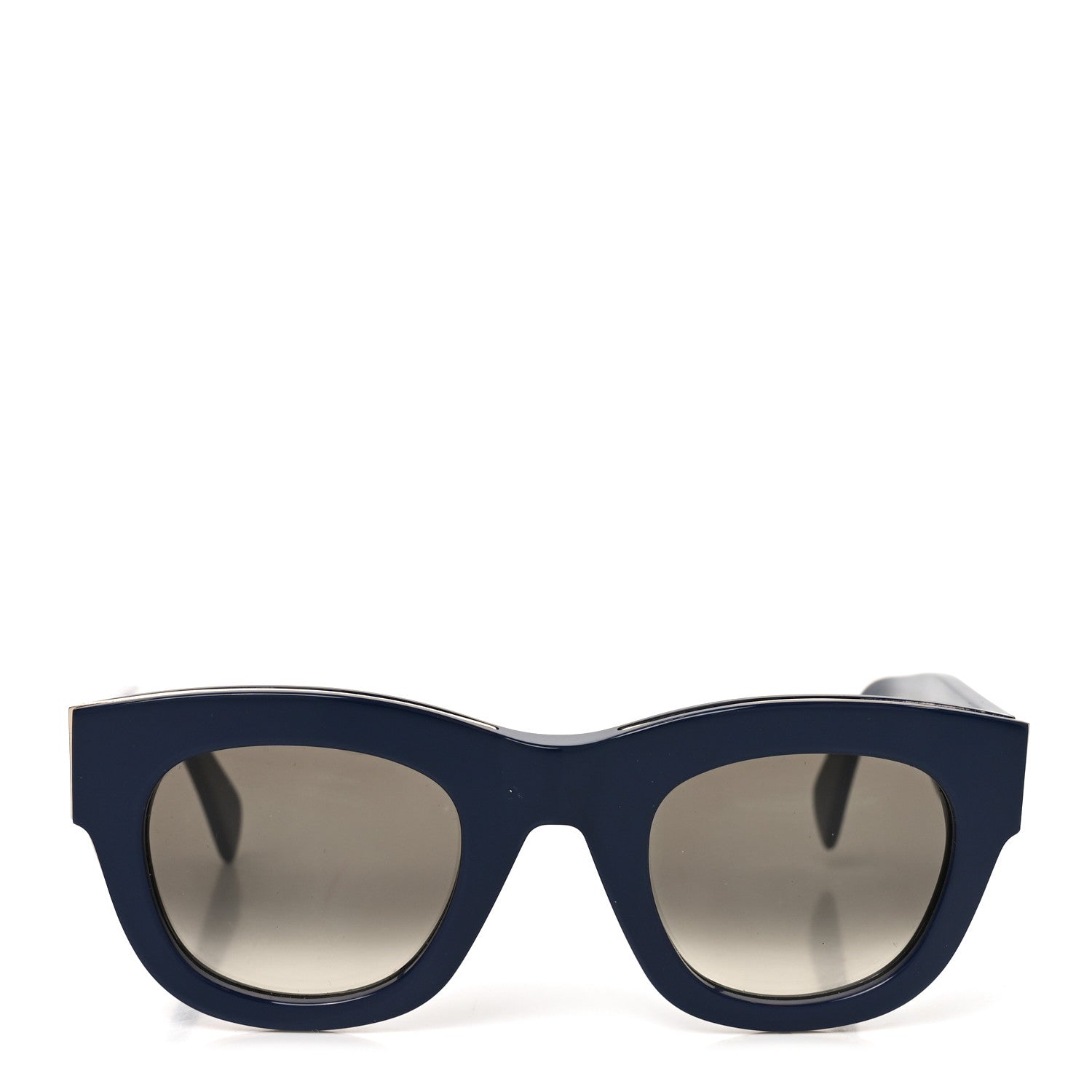 Celine Square Sunglasses — Blue