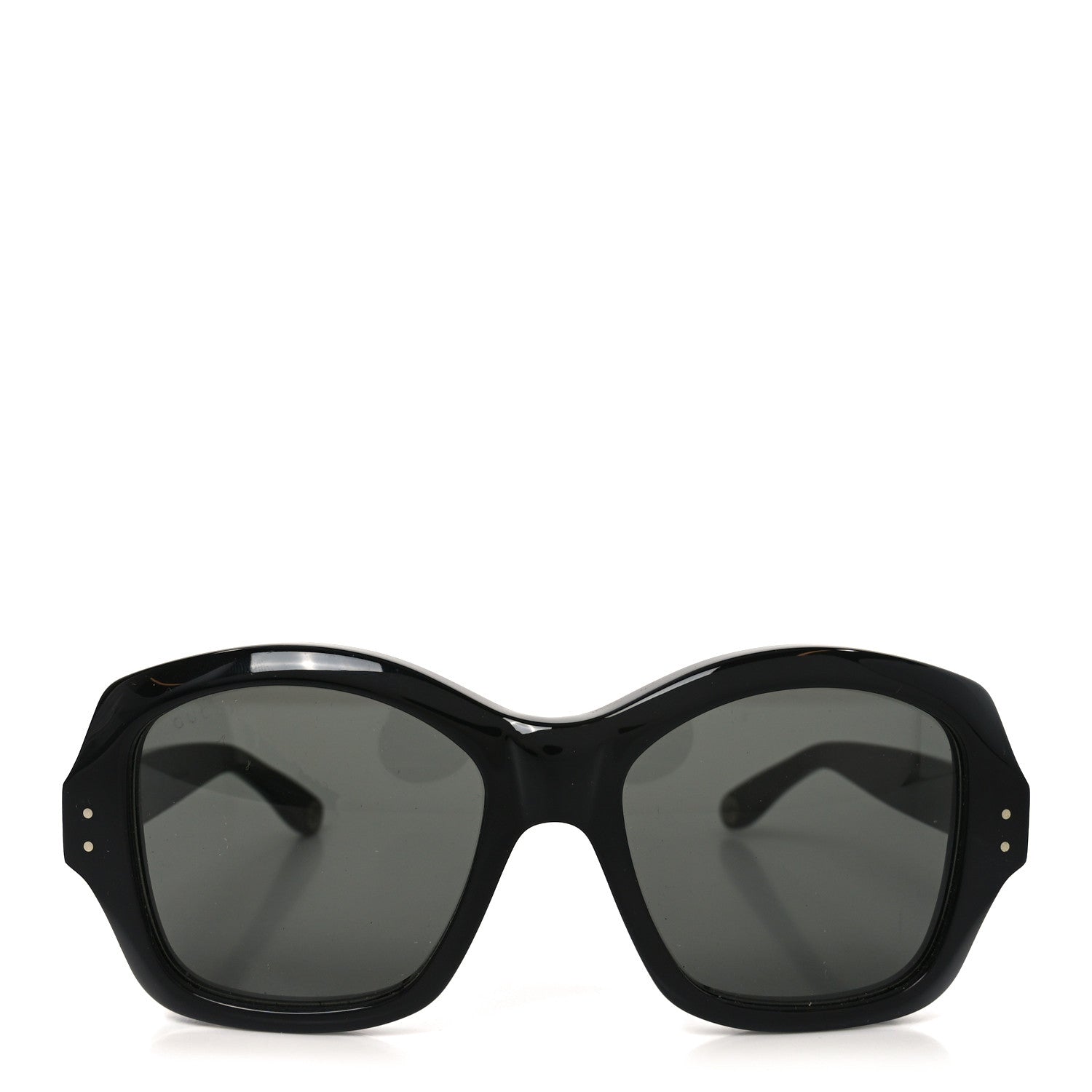 Gucci Rectangle Sunglasses — Black GG0624S