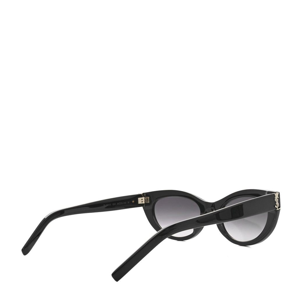 Saint Laurent Cat-Eye Sunglasses — Black