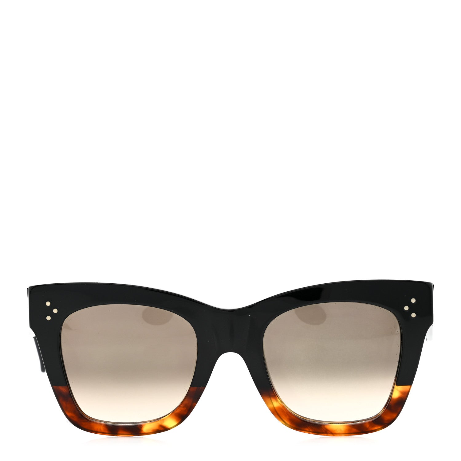 Celine Square Sunglasses — Havana