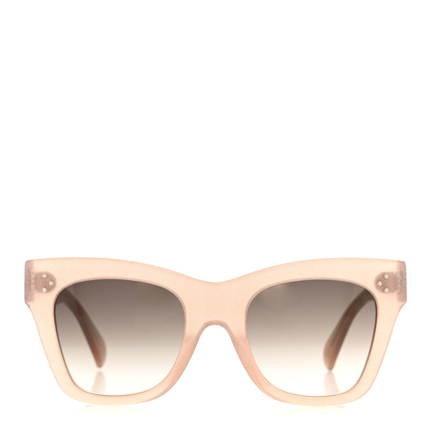 Celine Cat-Eye Sunglasses — Transparent