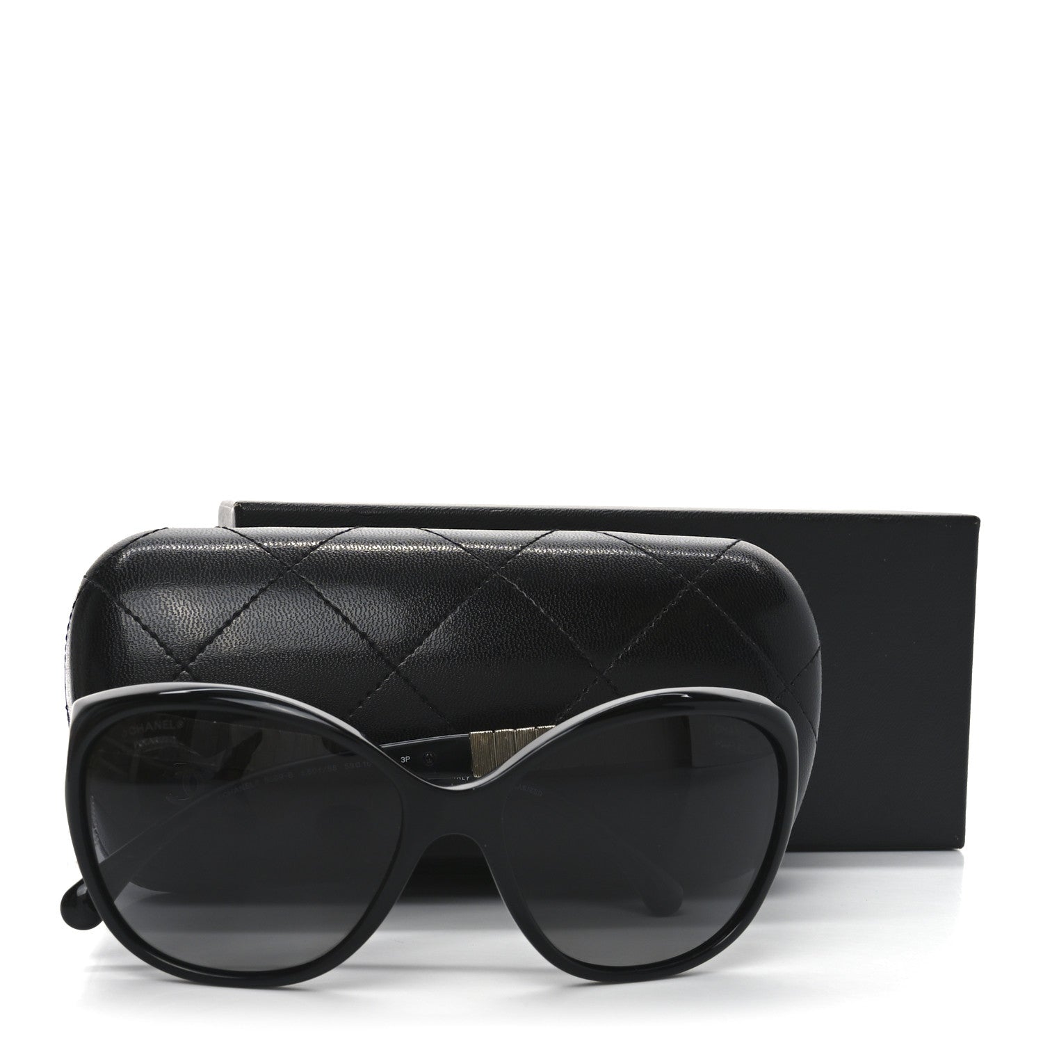 Chanel Cat-Eye Sunglasses — Crystal 5309-B