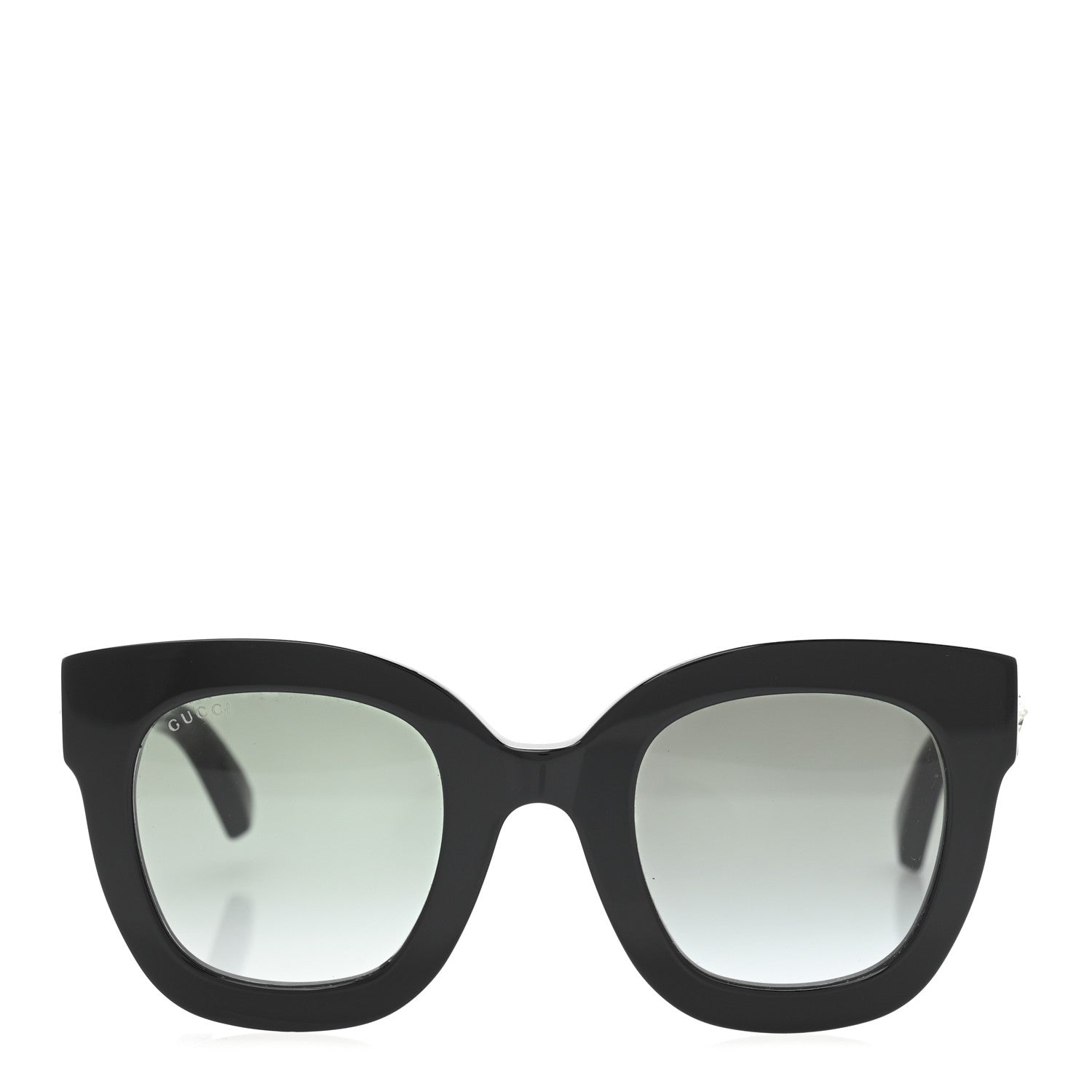 Gucci Round Sunglasses — Black GG0208S